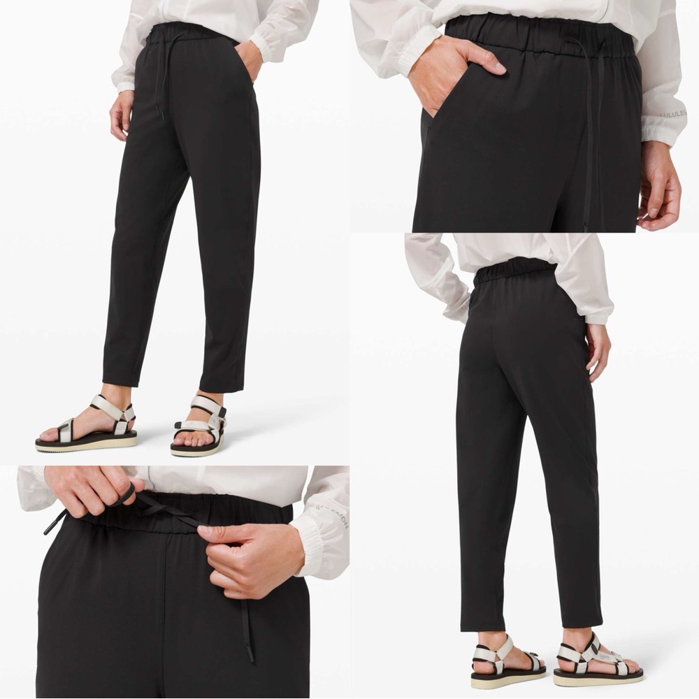 Lululemon Keep Moving‎ Pant 7/8 High-Rise Black W5DCFS Size 2 Retail $118